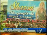 Fanáticos de Sharon piden que se aclare el presunto accidente en el que murió la cantante