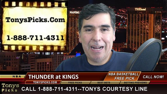 Sacramento Kings vs. Oklahoma City Thunder Free Pick Prediction NBA Pro Basketball Odds Preview 1-7-2014