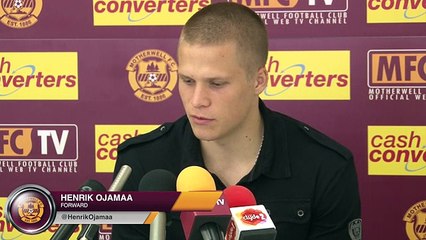 Motherwell - Henrik Ojamaa Pre Inverness CT 15-08-14