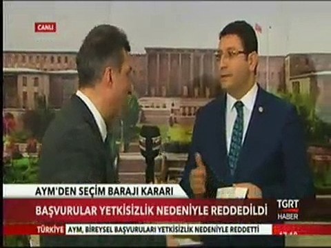 Anayasa Komisyonu Başkanı İdris ŞAHİN AYM'nin Seçim Barajı İle İlgili Verdiği Kararı Değerlendirdi