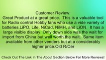 RC CellMeter-7 Digital Battery Capacity Checker LiPo LiFe Li-ion NiMH Nicd Review