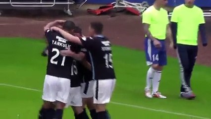 New signing Ferry helps The Dark Blues cruise to victory