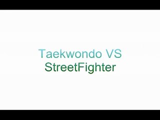 Taekwondo VS Street Fighter (Real Fight)