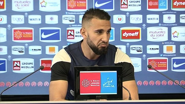 Abdé El Kaoutari avant MHSC vs OM (20ème journée L1)