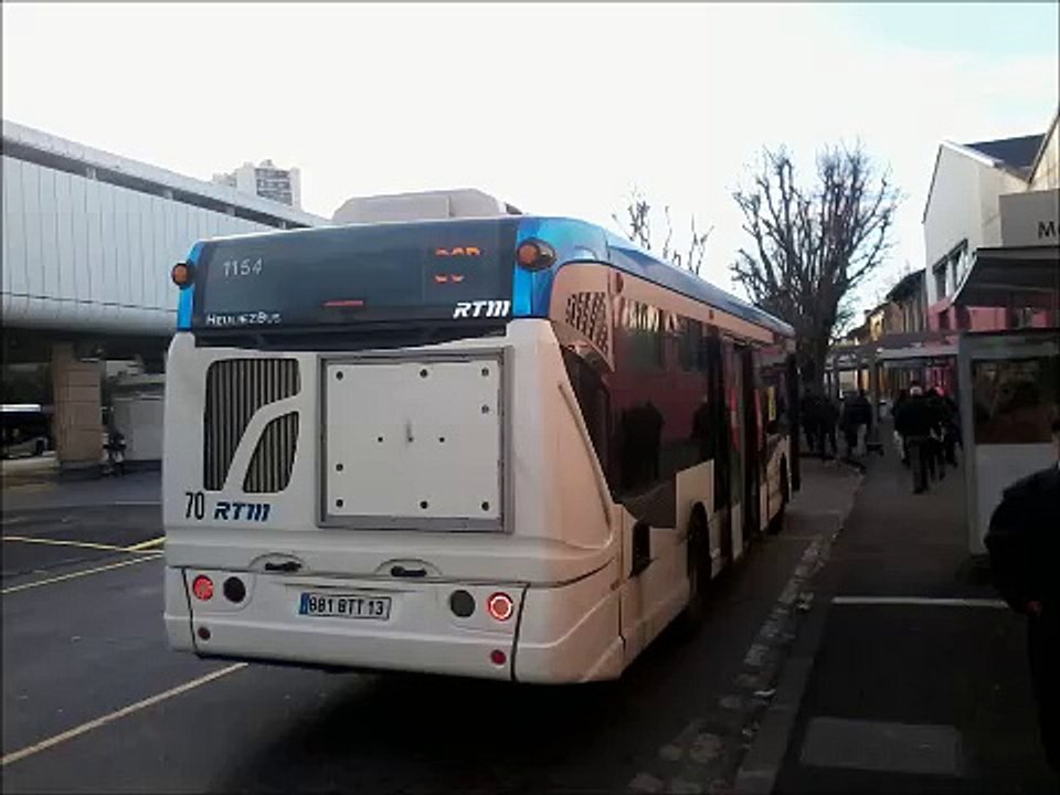 [Sound] Bus Heuliez Bus Access'Bus GX 327 n°1154 de la RTM - Marseille sur les lignes 36 et 36 B