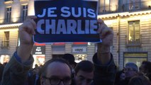 Rassemblement après l'attentat de Charlie Hebdo
