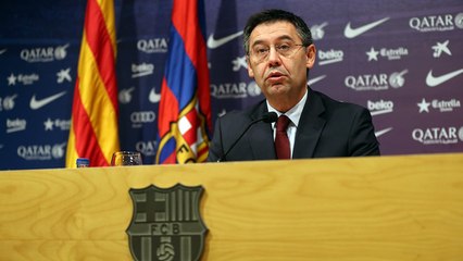 Josep Maria Bartomeu anuncia la convocatoria de elecciones para el final de la temporada 2014-15