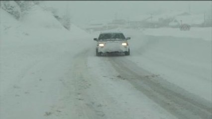 Bolu Dağı Geçişinde Çığ Düşmesi