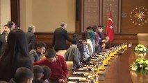 Erdoğan, AFAD Tarafından Misafir Edilen Çocukları Kabul Etti