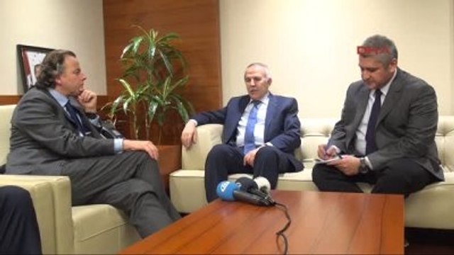 Gaziantep Hollanda Dışişleri Bakanı Bert Koenders Çadırkentte Suriyelileri Ziyaret Etti