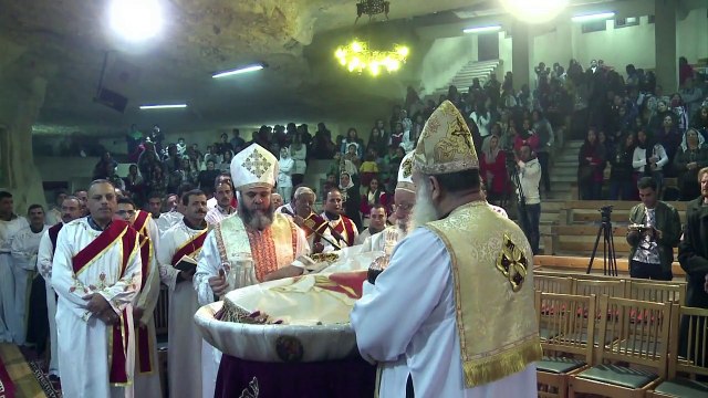 Egyptian Coptic Christians celebrate Christmas