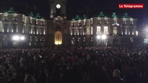 Rennes. De 12.000 à 15.000 personnes en soutien à Charlie Hebdo