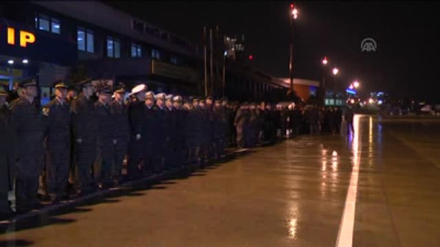 Şehit Polis Memuru Kenan Kumaş'ın Cenazesi, Trabzon'a Getirildi