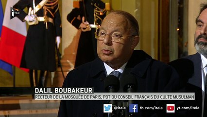 Dalil Boubakeur : l'attentat "est un coup porté aux musulmans"