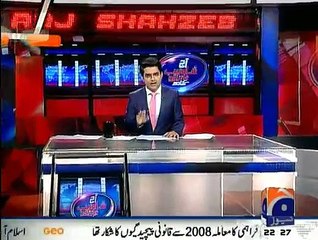 Aaj Shahzaib Khanzada Kay Sath - 7th January 2015