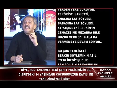 HAKAN AYGÜN ANALİZ 7 OCAK