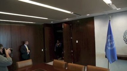 Ban Ki-mun - Mehdi Cuma Görüşmesi - New