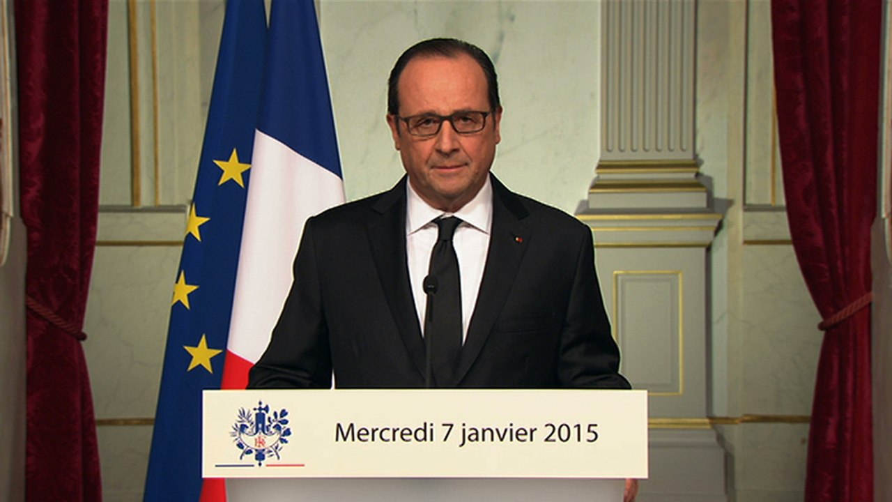 Allocution à la suite de l'attentat au siège de Charlie Hebdo