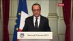 Hollande : « La liberté sera toujours plus forte que la barbarie »