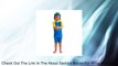 Boys size 10 Blue/yellow Sun UV Protective Rashguard shirt & shorts Kids Age 10 Review