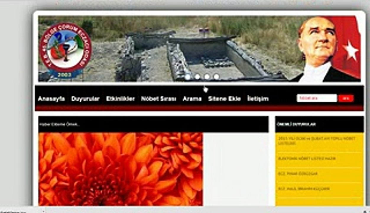 Eczacı Odaları Siteye Haber Ekleme