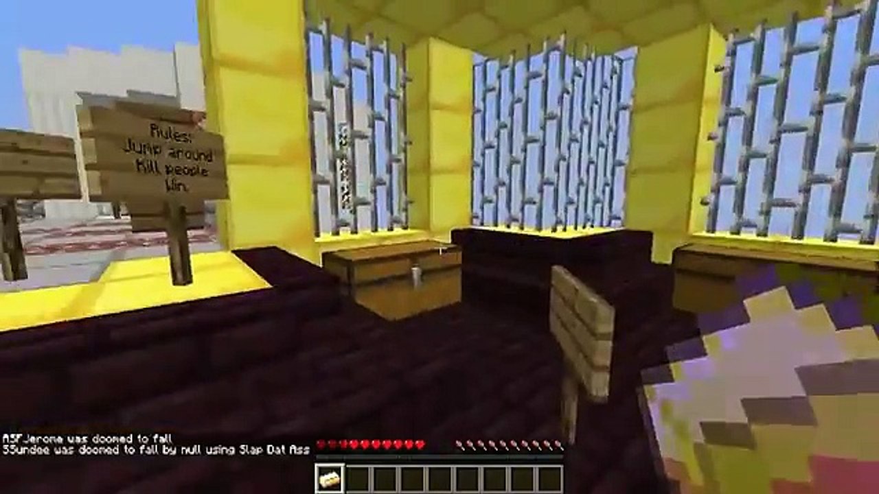 (SSundee)Minecraft PvP Parkour   TROLLING THE MUDKIP!! Mitch, Husky and Jerome