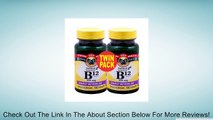 Spring Valley - Vitamin B-12 1000 mcg, Timed Release, 300 Tablets, Twin Pack Review