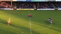 Scottish football unites in silent tribute to accident victims