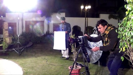 Naat Album Video Shoot by Shahid Raja - Making - Behind the scene - Camera 2