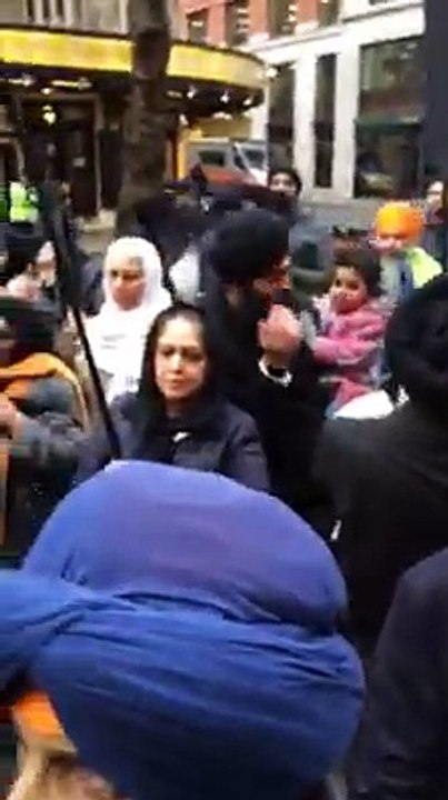 Sikh Protest London
