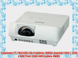 Panasonic PT-TW231RE LCD-Projektor (WXGA Kontrast 500:1 1280 x 800 Pixel 2500 ANSI Lumen HDMI)