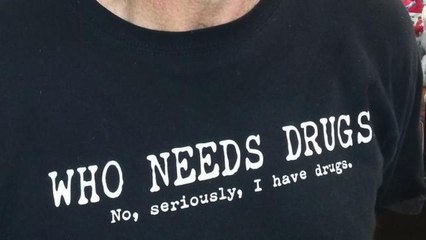 Guess Why Man Wearing 'I Have Drugs' Shirt Was Arrested