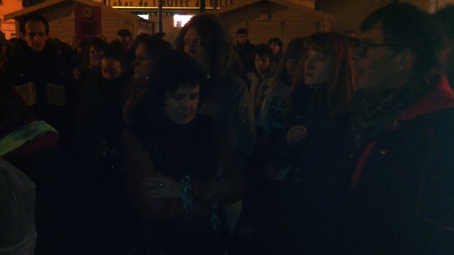 Manifestation de soutien aux victimes de l'attentat de Charlie Hebdo