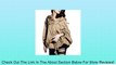 Woman's Drawstring Waist Hooded Zippered Cloak Coat Review