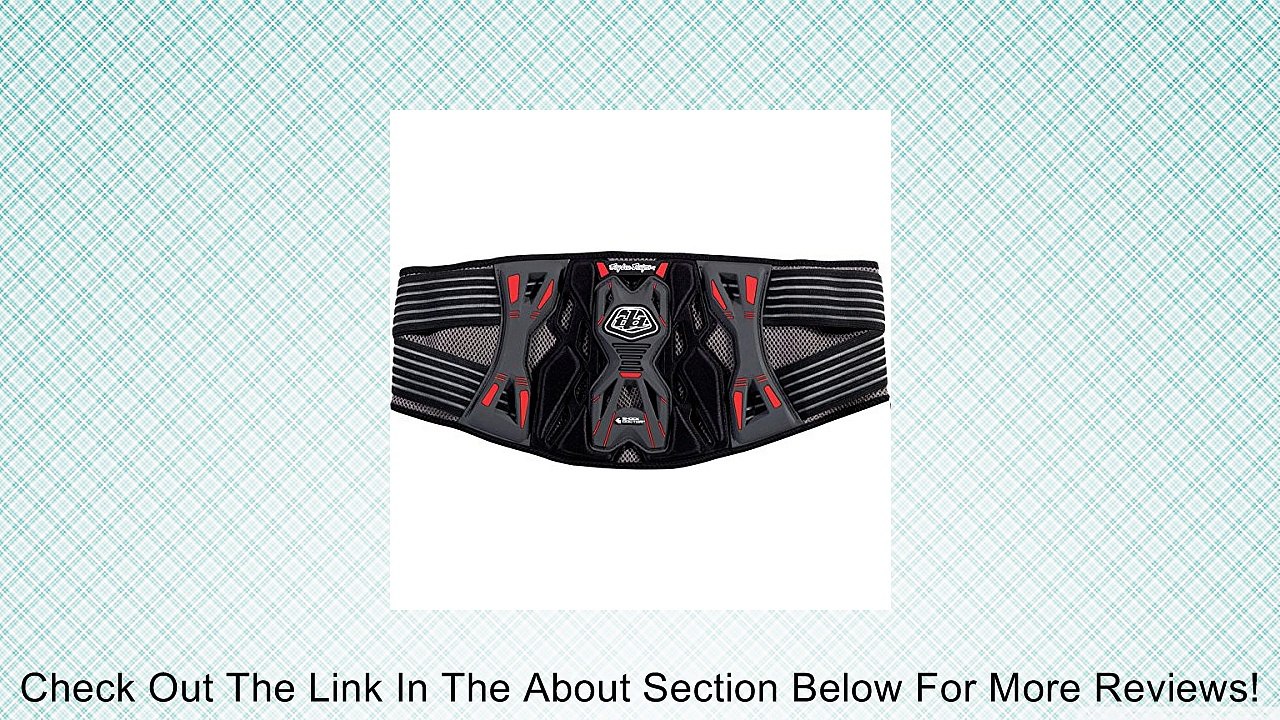 Troy Lee Designs KB 3305 Kidney Belt Gray, L/XL - Men's Review