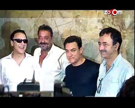 Sanjay Dutt At PK Movie Screening - EXCLUSIVE PK Movie