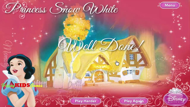 Disney Games - Princess Snow white Memory Game - Gameplay Walkthrough