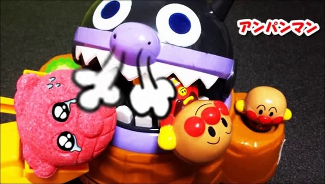アンパンマン アニメ＆おもちゃ コロコロでバスボールだ！バイキンマンが・・・のお話しanpanman toys surprise eggs