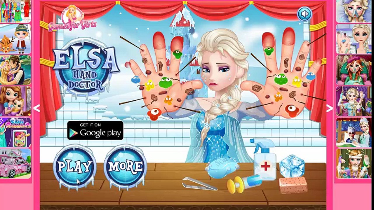 frozen elsa hand doctor