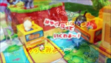 アンパンマン アニメ♥おもちゃ ドキンちゃん とロールパンナ が アンパンマンランド に遊びに行ったよ anpanman Zoo toys cartoon