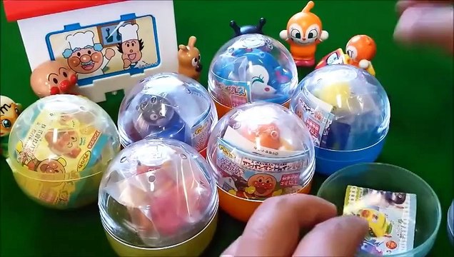 アンパンマン アニメ♥おもちゃ コロコロとガチャガチャで遊ぼう！Anpanman toys