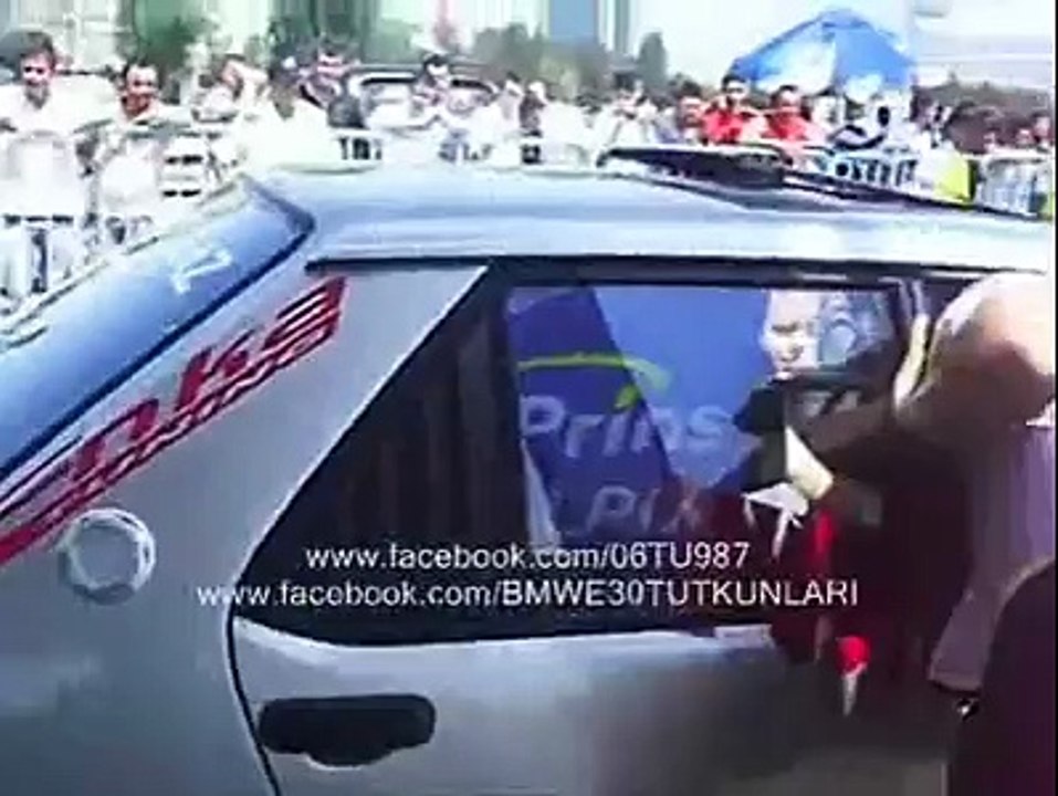 Ankara Resmi Drag Yarışları 06 tu 987 hafiften burnout