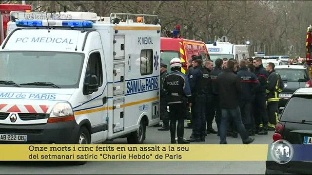 TV3 - Els Matins - Dotze morts a París en l'atac a la seu del setmanari satíric Charlie Hebdo