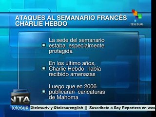 Francia: Charlie Hebdo ya había recibido amenazas