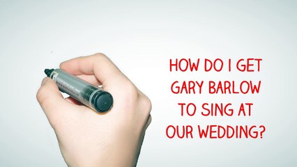 Gary Barlow Please Sing At Our Wedding 4