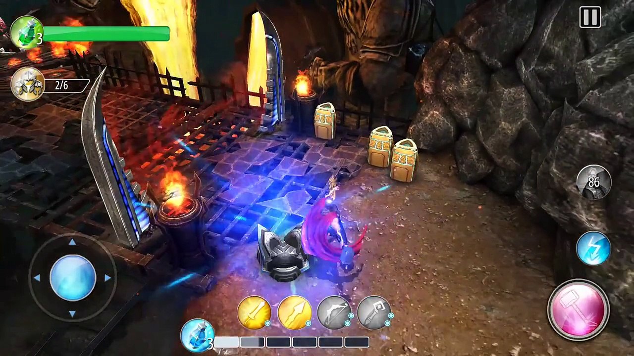 Thor Android - The World of Nidavellir : Walkthrough Part 1 - HD