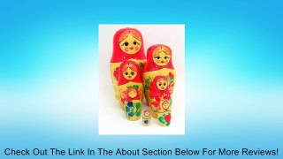 Russian Matryoshka Nesting Dolls [7pcs/6