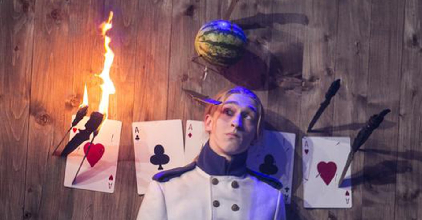 Knife Thrower Hits His Assistant Accidentally On Lithuania Got Talent 2015