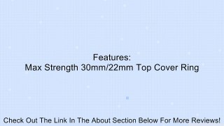 UTG Max Strength Top Cover Ring with Single Picatinny Slot, Black Review