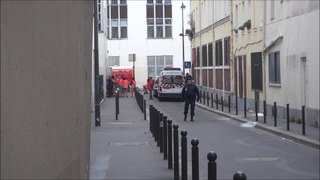 Près du siège de Charlie Hebdo - Témoignage - attentat 07/01/15